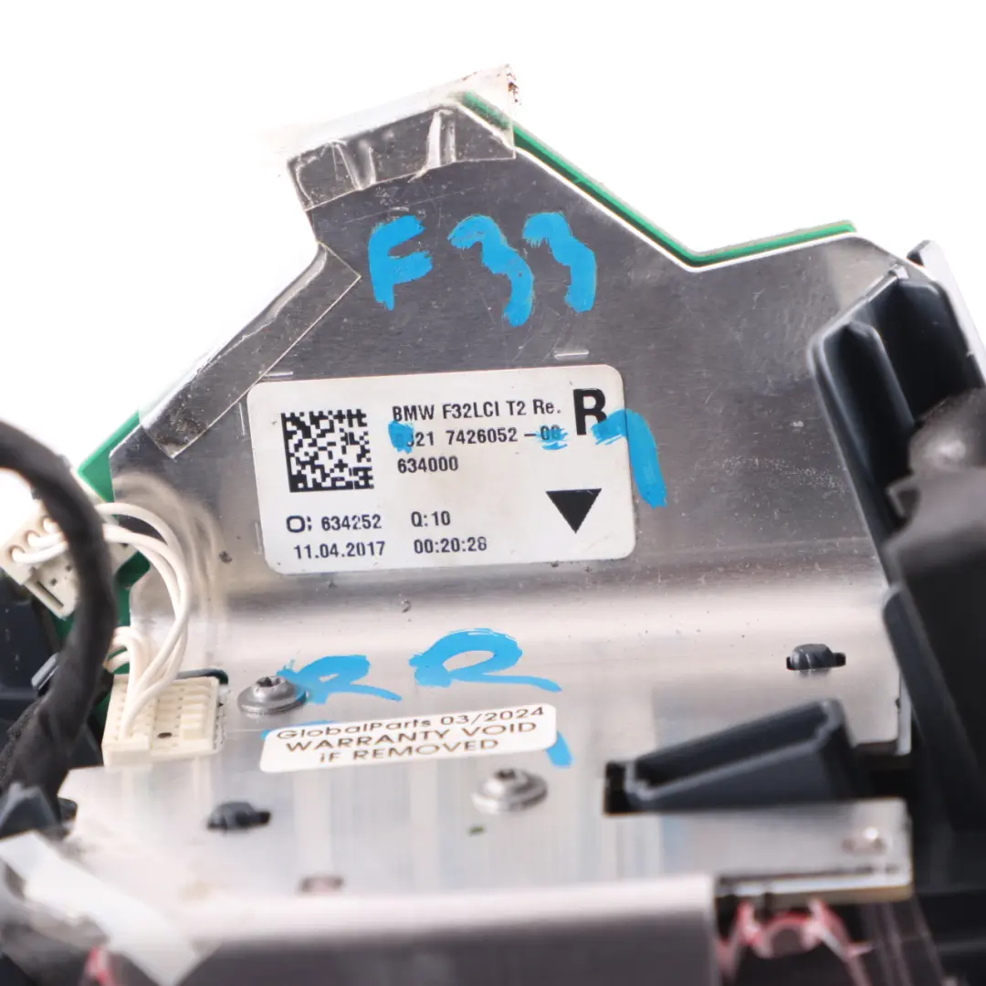 Lamp BMW F32 F36 F33 LCI Light In Trunk Lid Tailgate Right O/S Side to Rear with Part number 7426052 Rear Lamp BMW F32 F36 F33 LCI Light In Trunk Lid Tailgate Right O/S Side - SKU 7426052-1 - Part number 7426052