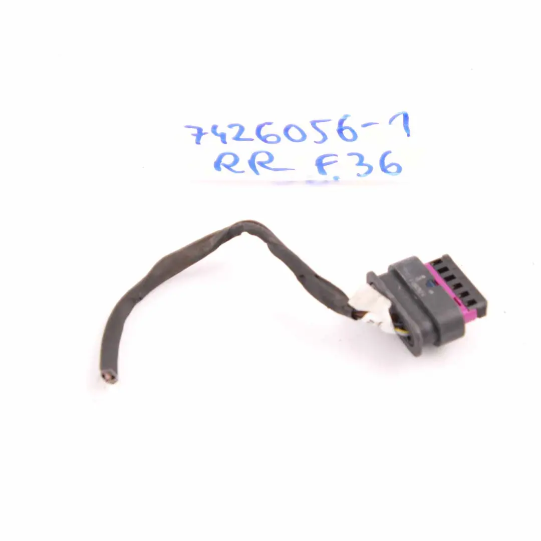 Feu Arrière Panneau Latéral Droit Prise Câblage 1-2141397-1 pour BMW F32 F82 LCI à propos du numéro de pièce 7426056 BMW F32 F82 LCI Feu Arrière Panneau Latéral Droit Prise Câblage 1-2141397-1 - SKU 7426056-1 - Numéro de pièce 7426056