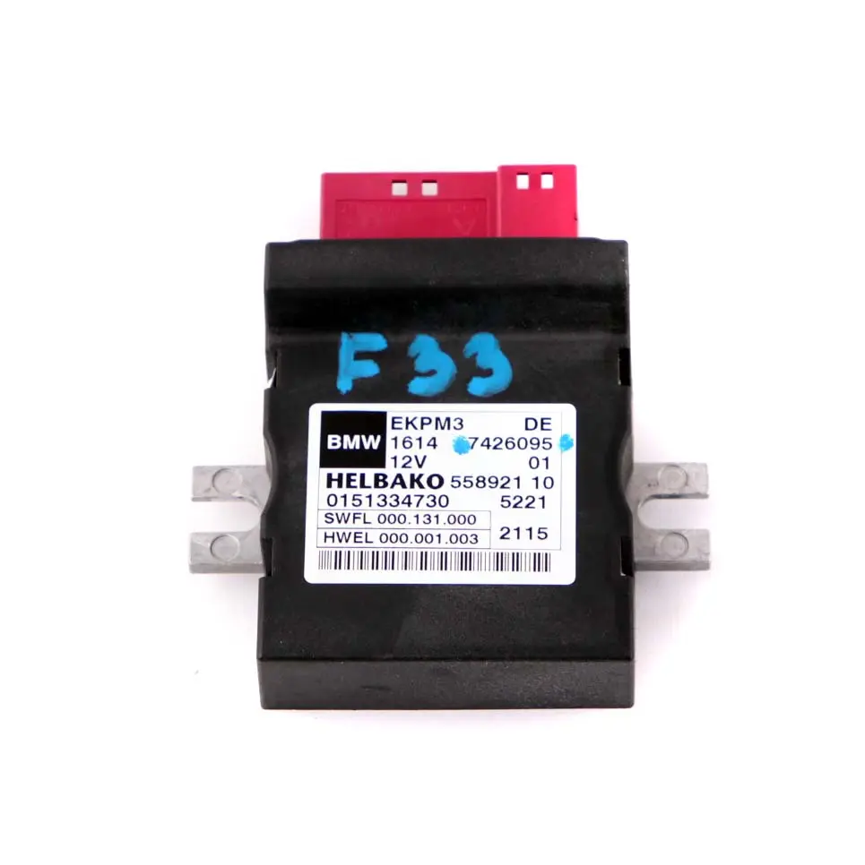 Pump Control Module Unit to BMW F10 F20 F30 F32 Fuel with Part number 7426095 BMW F10 F20 F30 F32 Fuel Pump Control Module Unit - SKU 7426095 - Part number 7426095