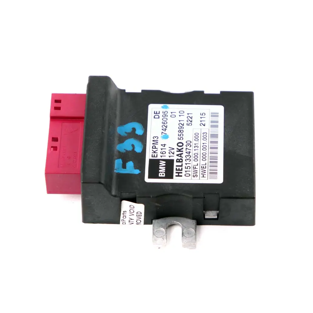 Módulo Control De La Bomba De Combustible para BMW F10 F20 F30 F32 con número de pieza 7426095 BMW F10 F20 F30 F32 Módulo Control De La Bomba De Combustible - SKU 7426095 - Número de pieza 7426095
