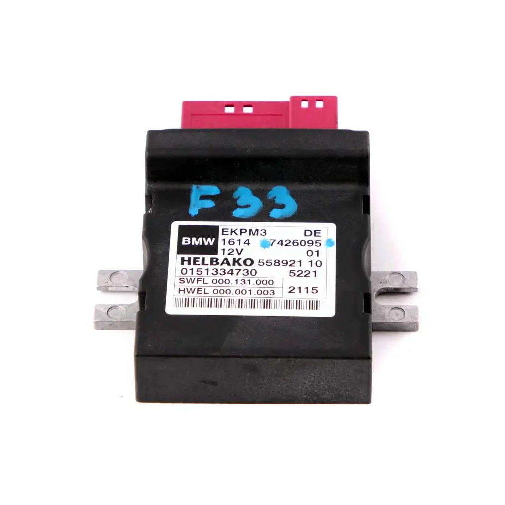 Módulo Control De La Bomba De Combustible para BMW F10 F20 F30 F32 con número de pieza 7426095 BMW F10 F20 F30 F32 Módulo Control De La Bomba De Combustible - SKU 7426095 - Número de pieza 7426095