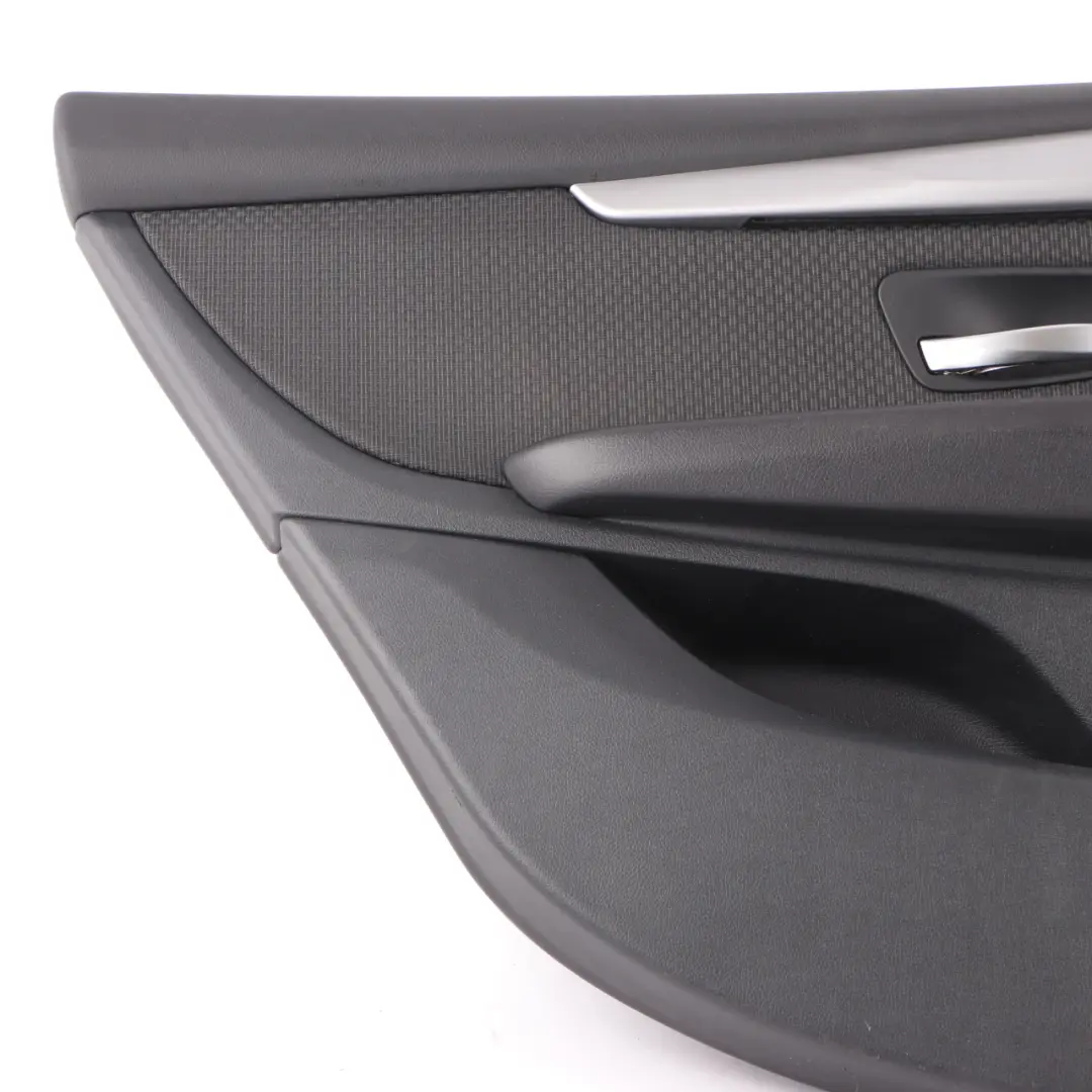 Door Card Rear Left N/S Door Lining Panel Cloth Fabric Grid Anthracite to BMW F46 with Part number 7426509 BMW F46 Door Card Rear Left N/S Door Lining Panel Cloth Fabric Grid Anthracite - SKU 7426509 - Part number 7426509