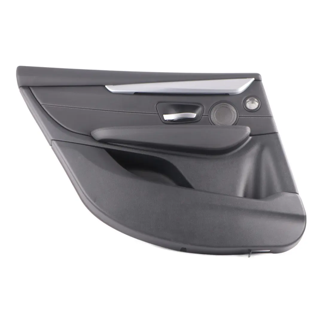 Door Card Rear Left N/S Door Lining Panel HiFi Leather Black Grey to BMW F46 with Part number 7426575 BMW F46 Door Card Rear Left N/S Door Lining Panel HiFi Leather Black Grey - SKU 7426575 - Part number 7426575