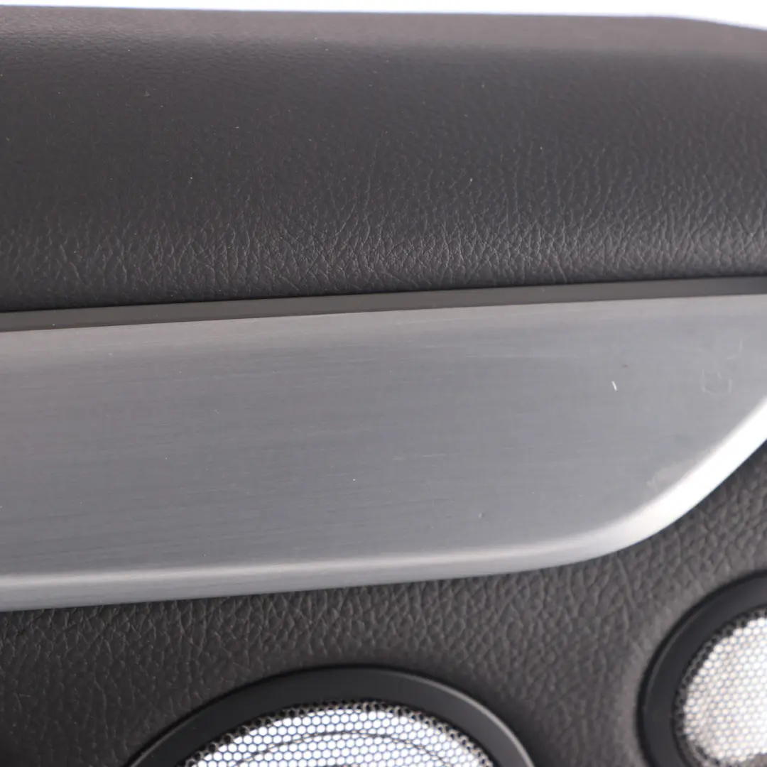 Door Card Rear Left N/S Door Lining Panel HiFi Leather Black Grey to BMW F46 with Part number 7426575 BMW F46 Door Card Rear Left N/S Door Lining Panel HiFi Leather Black Grey - SKU 7426575 - Part number 7426575