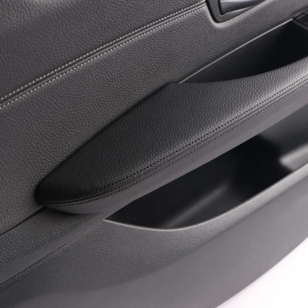 Door Card Rear Left N/S Door Lining Panel HiFi Leather Black Grey to BMW F46 with Part number 7426575 BMW F46 Door Card Rear Left N/S Door Lining Panel HiFi Leather Black Grey - SKU 7426575 - Part number 7426575