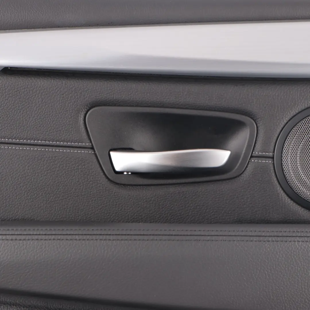 BMW F46 Door Card Rear Left N/S Door Lining Panel HiFi Leather Black Grey - SKU 7426575 - Part number 7426575