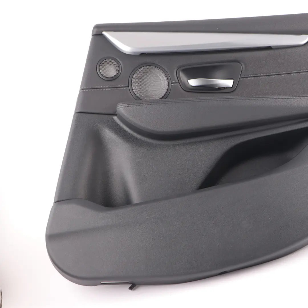 BMW F46 Door Card Rear Right O/S Door Lining Panel HiFi Leather Black Grey - SKU 7426576 - Part number 7426576