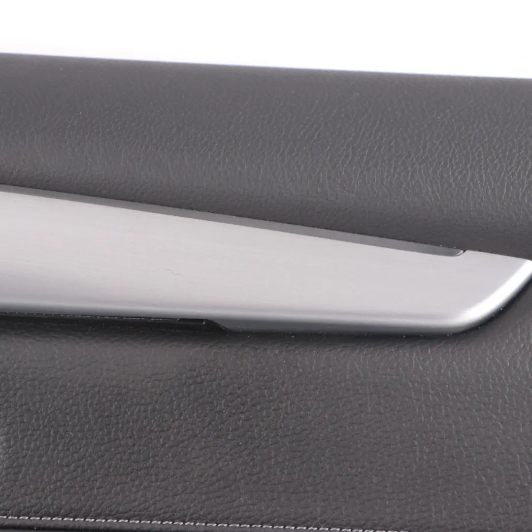 Door Card Rear Right O/S Door Lining Panel HiFi Leather Black Grey to BMW F46 with Part number 7426576 BMW F46 Door Card Rear Right O/S Door Lining Panel HiFi Leather Black Grey - SKU 7426576 - Part number 7426576