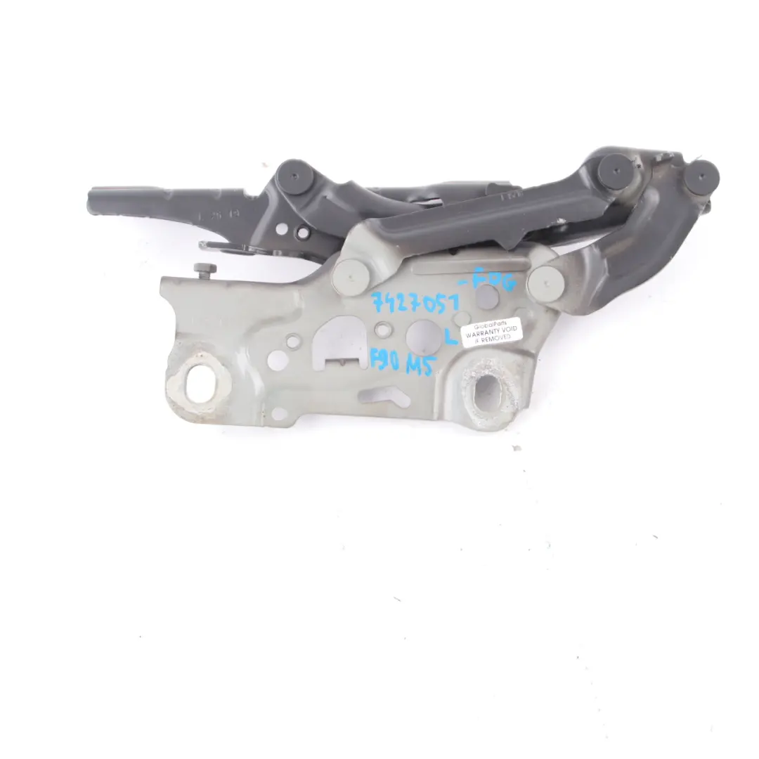  Hood Hinge BMW G30 G31 Engine Bonnet Left N/S Frozen Dark Grey II - P79 7347407 - SKU 7427051-FDG - Part number 7427051