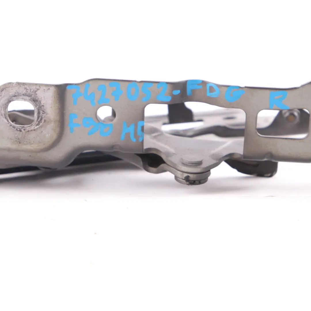  Hood Hinge BMW G30 G31 Engine Bonnet Right O/S Frozen Dark Grey II - P79 7347408 - SKU 7427052-FDG - Part number 7427052