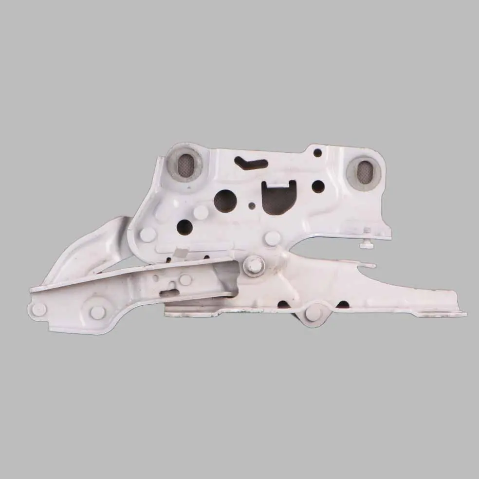 Hood Hinge BMW G30 G31 G11 Engine Bonnet Right O/S Mineral White - A96 7347408 to with Part number 7427052 Hood Hinge BMW G30 G31 G11 Engine Bonnet Right O/S Mineral White - A96 7347408 - SKU 7427052-MW - Part number 7427052