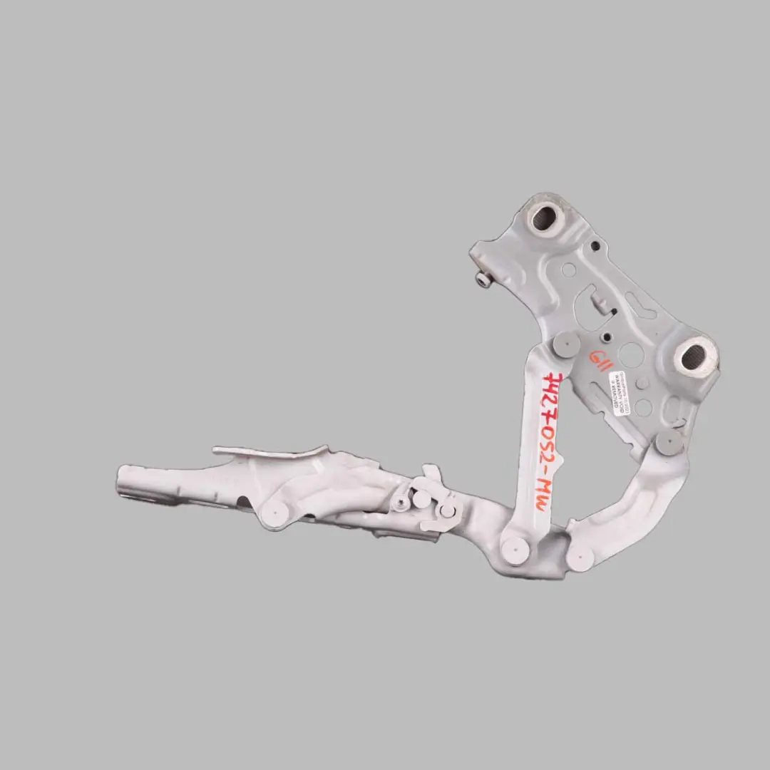  Hood Hinge BMW G30 G31 G11 Engine Bonnet Right O/S Mineral White - A96 7347408 - SKU 7427052-MW - Part number 7427052