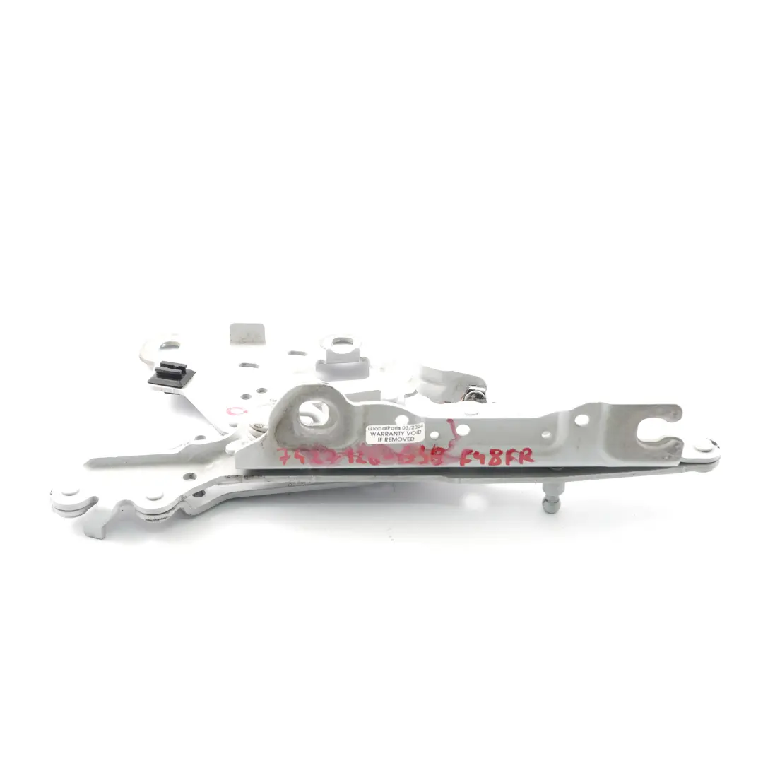 BMW X1 F48 Delantero Derecho Capó Bisagra Gris Espacio Metalizado - A52 - SKU 7427126-GSB - Número de pieza 7427126