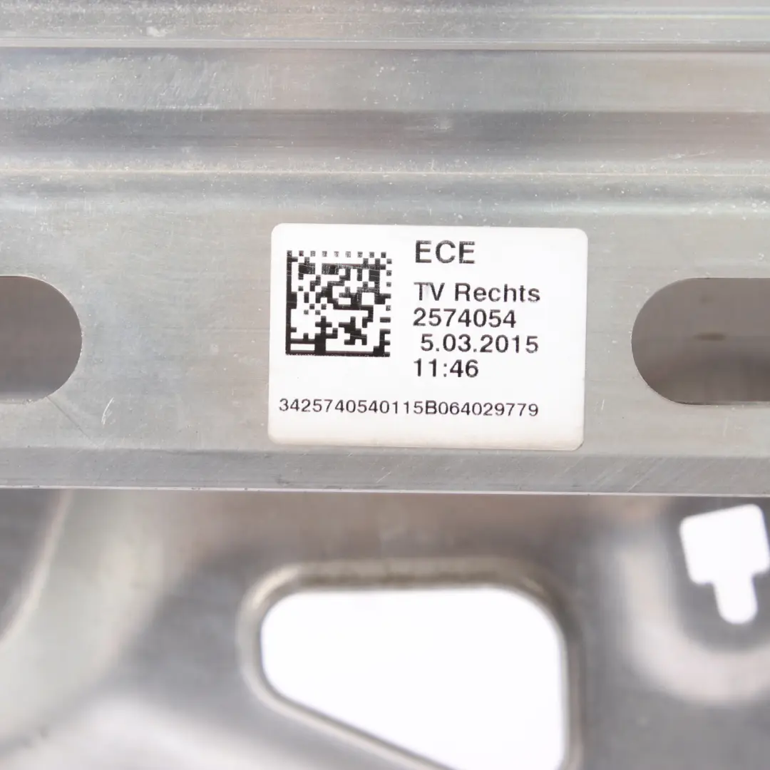 BMW i3 Porte avant droite Cadre Support montage Couvercle support 2574054 - SKU 7427334 - Numéro de pièce 7427334