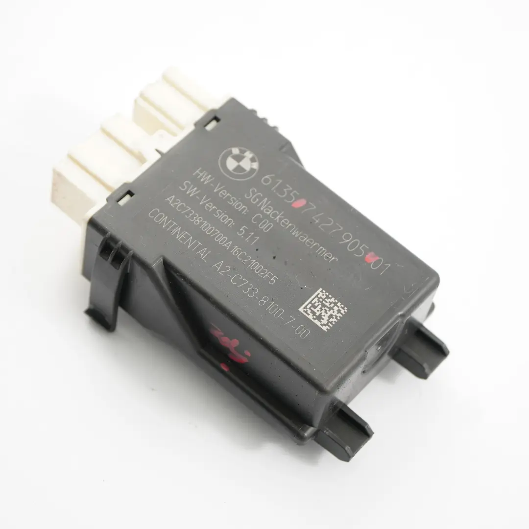 BMW F33 F83 M4 Convertible Neck Warmer Control Unit Heater Module ECU - SKU 7427905 - Part number 7427905