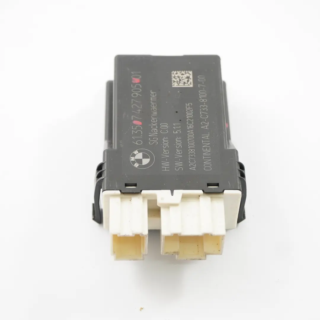 BMW F33 F83 M4 Convertible Neck Warmer Control Unit Heater Module ECU - SKU 7427905 - Part number 7427905