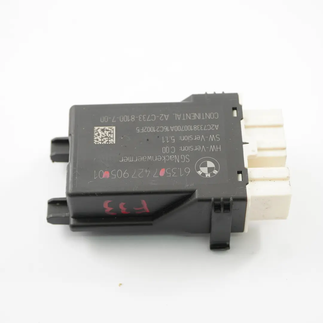 BMW F33 F83 M4 Convertible Neck Warmer Control Unit Heater Module ECU - SKU 7427905 - Part number 7427905