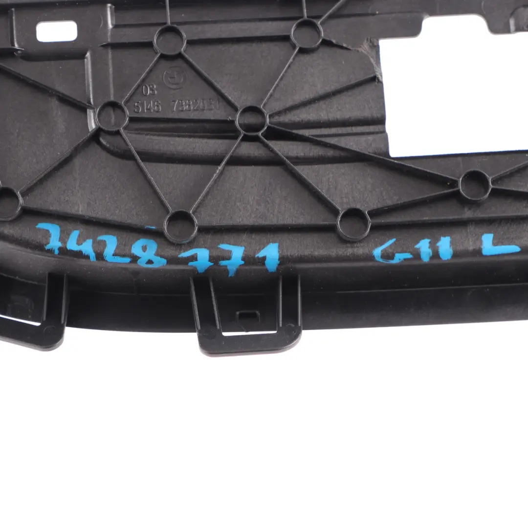 Parcel Storage Shelf Rear Compartment Support Bracket Left N/S to BMW G11 with Part number 7428771 BMW G11 Parcel Storage Shelf Rear Compartment Support Bracket Left N/S - SKU 7428771 - Part number 7428771