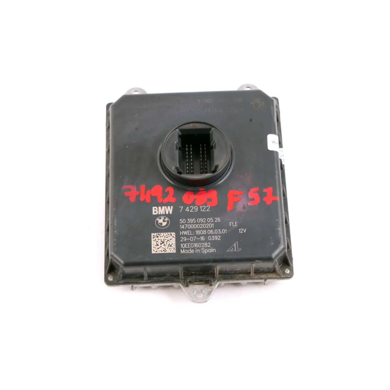 Mini Cooper F55 F56 F57 F60 LED Fari Controllo Livello Modulo Ballast 7429122