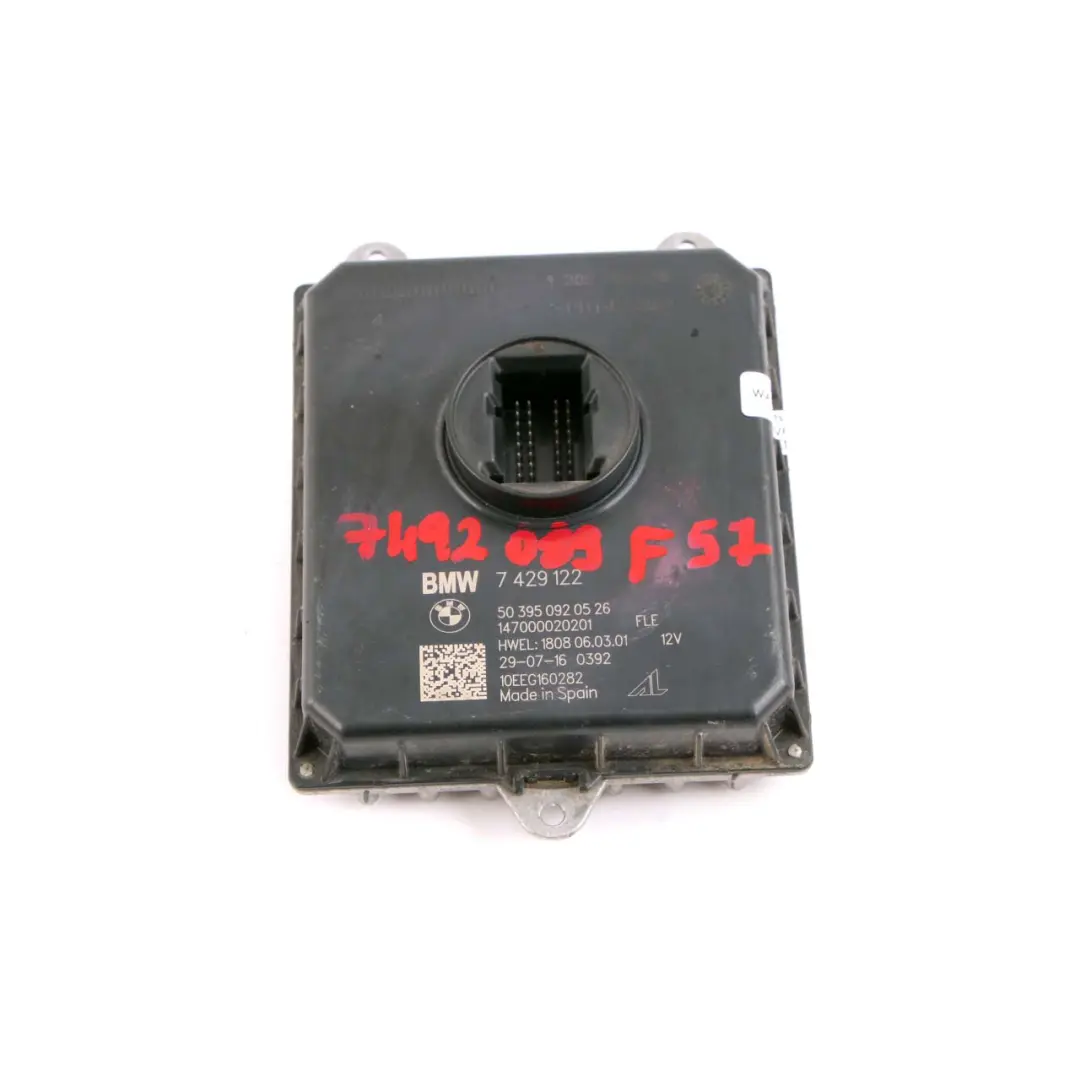 LED Headlight Level Control Ballast Module Mini Cooper F55 F56 F57 F60 - SKU 7429122 - Part number 7429122