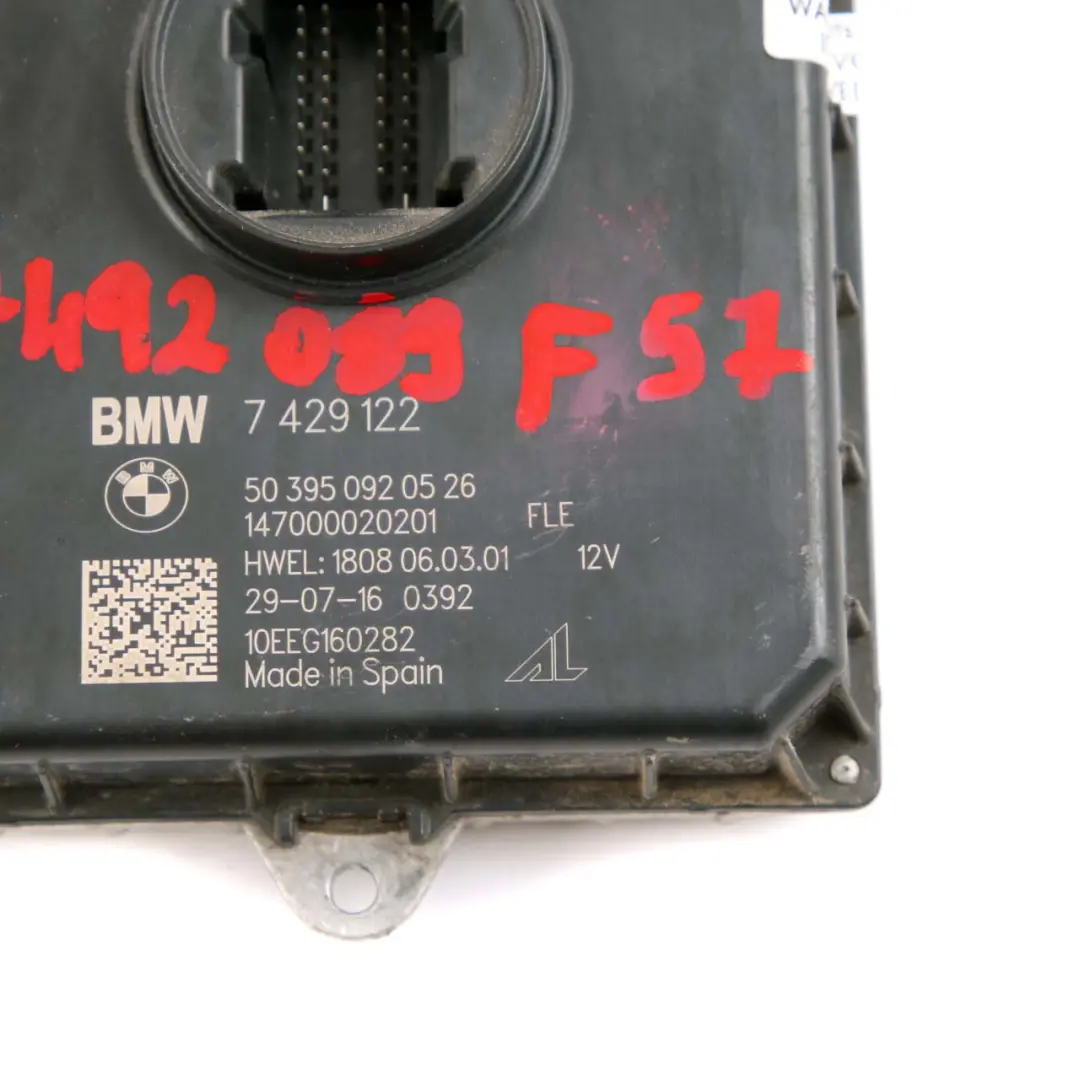 LED Headlight Level Control Ballast Module Mini Cooper F55 F56 F57 F60 - SKU 7429122 - Part number 7429122