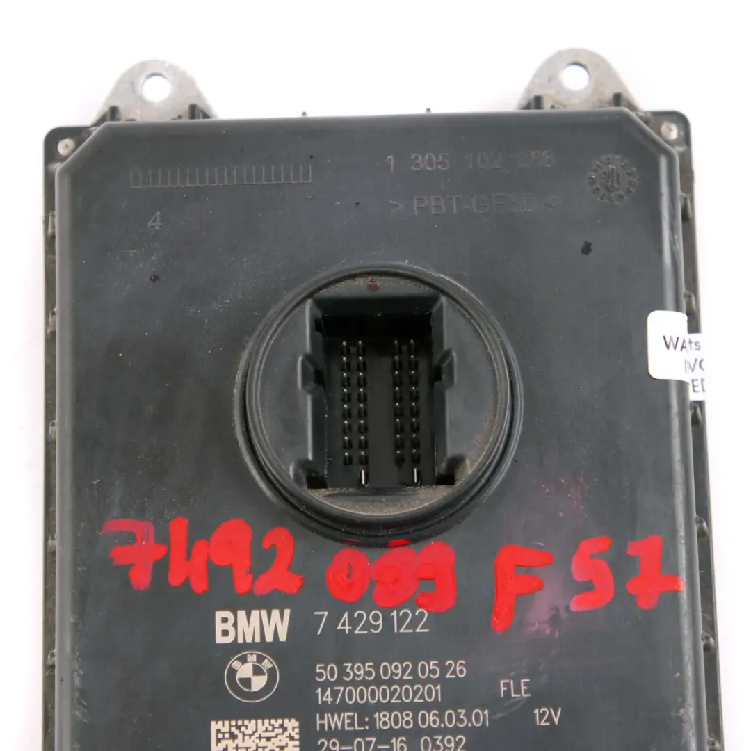 LED Headlight Level Control Ballast Module to Mini Cooper F55 F56 F57 F60 with Part number 7429122 Mini Cooper F55 F56 F57 F60 LED Headlight Level Control Ballast Module - SKU 7429122 - Part number 7429122