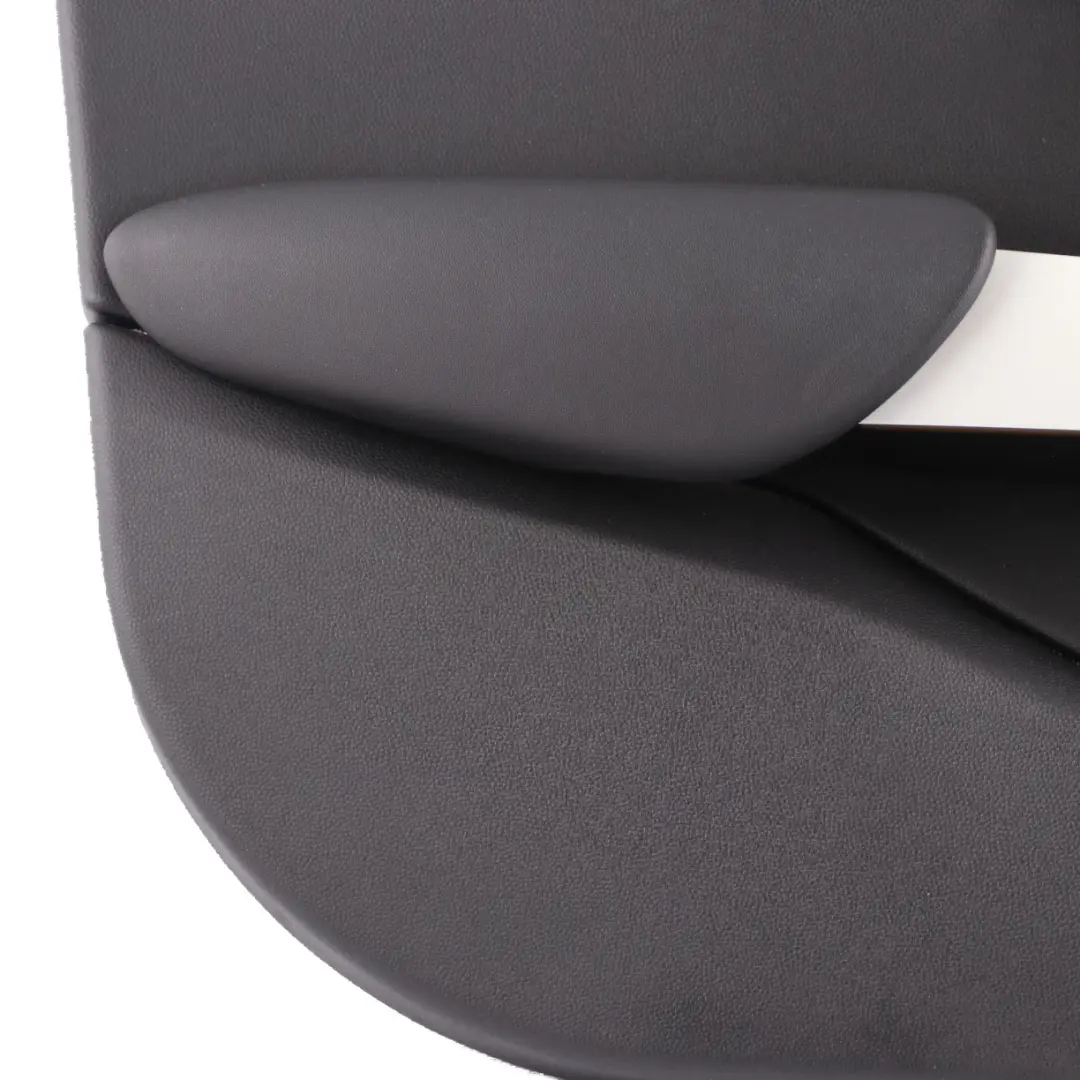 Mini Cooper F55 Front Left N/S Door Card Trim Panel Carbon Black Off White - SKU 7429341 - Part number 7429341