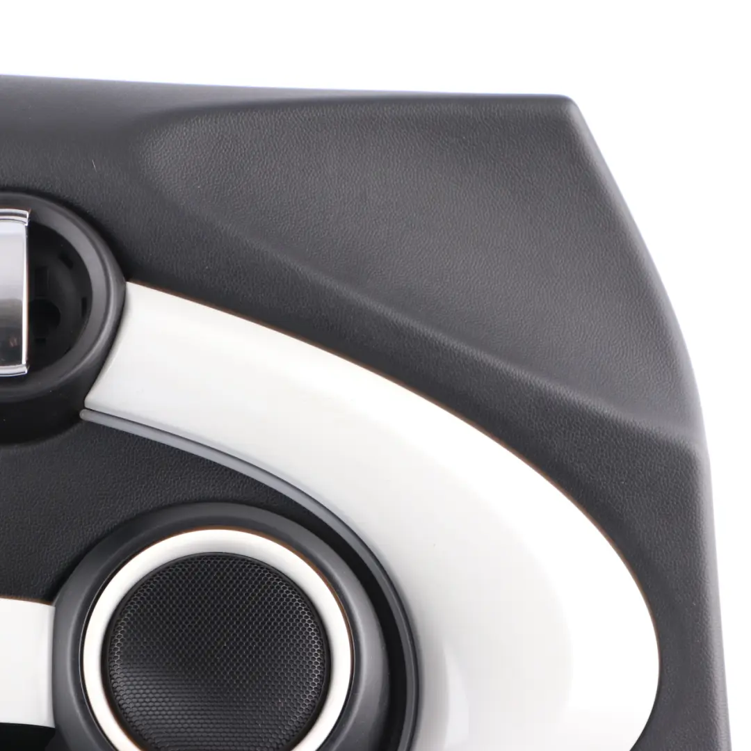 Mini Cooper F55 Front Left N/S Door Card Trim Panel Carbon Black Off White - SKU 7429341 - Part number 7429341