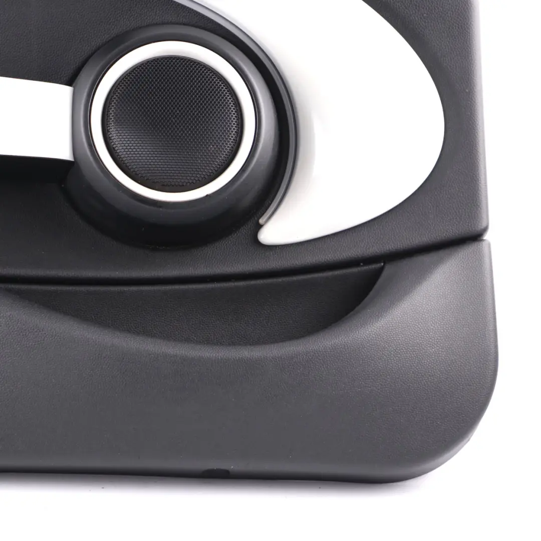 Mini Cooper F55 Front Left N/S Door Card Trim Panel Carbon Black Off White - SKU 7429341 - Part number 7429341