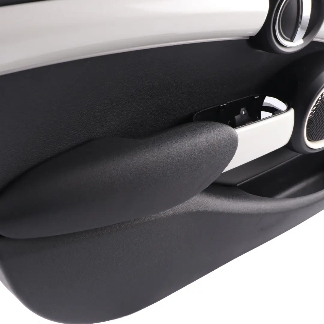 Mini Cooper F55 Front Left N/S Door Card Trim Panel Carbon Black Off White - SKU 7429341 - Part number 7429341