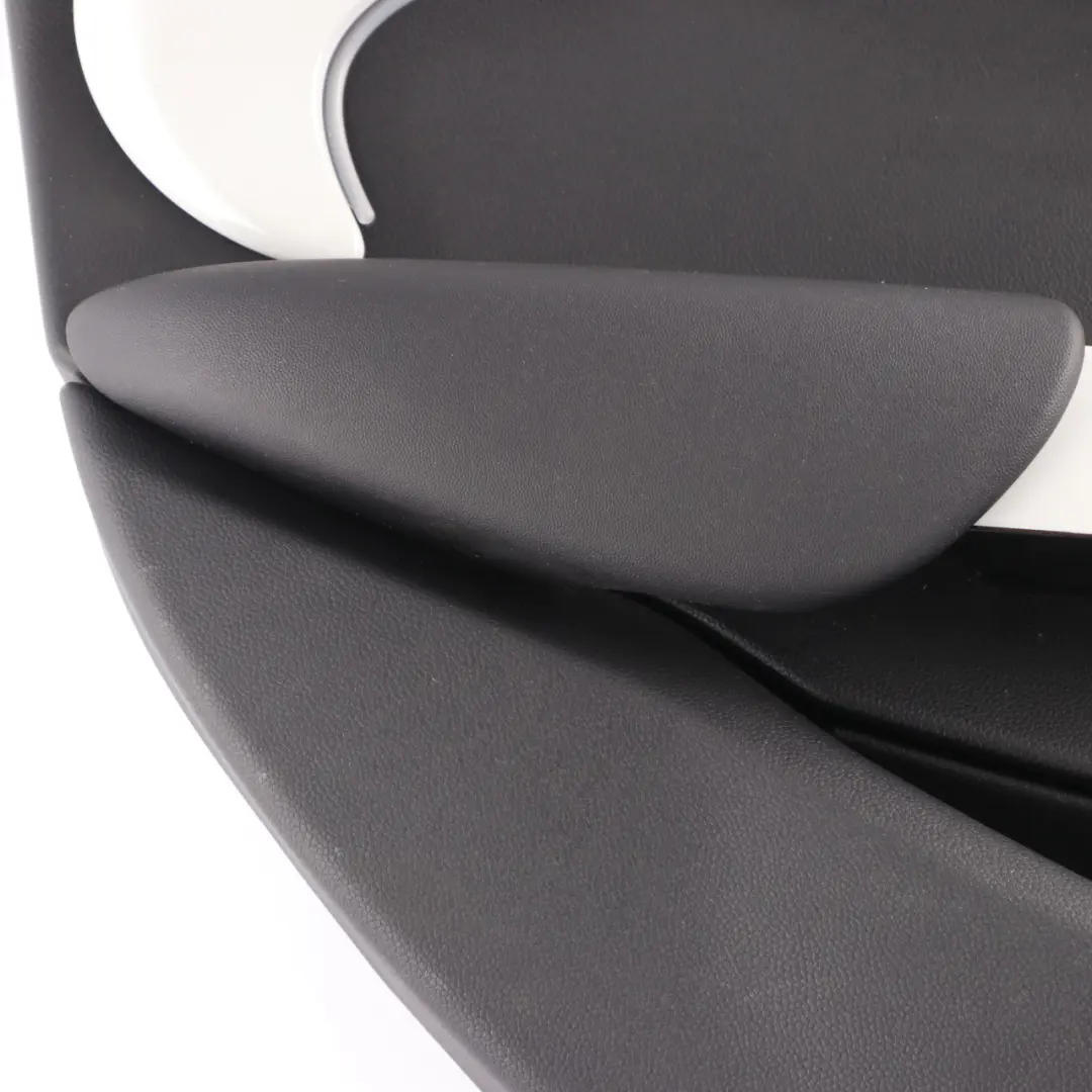 Mini Cooper F55 Rear Left N/S Door Card Trim Panel Carbon Black Off White - SKU 7429347 - Part number 7429347