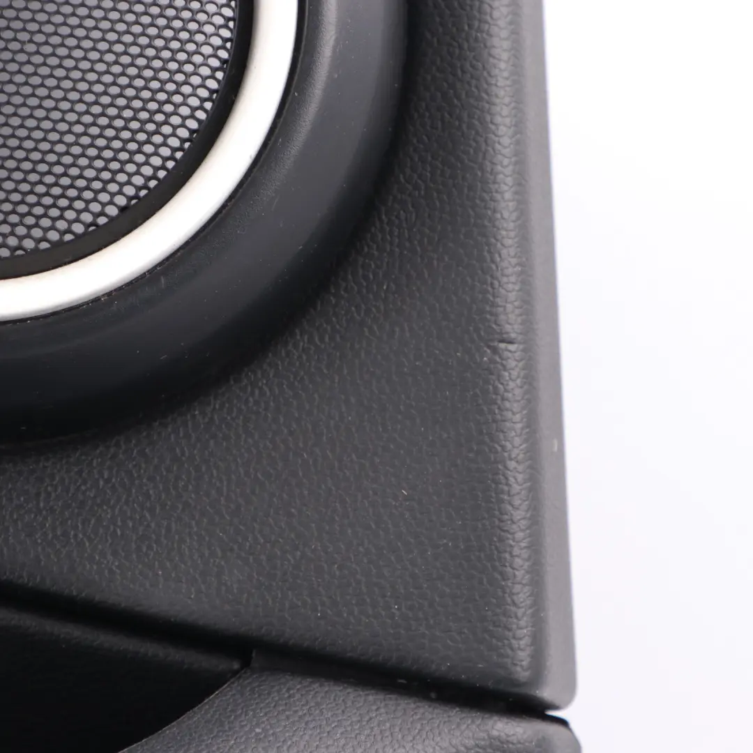 Left N/S Door Card Trim Panel Carbon Black Off White to Mini Cooper F55 Rear with Part number 7429347 Mini Cooper F55 Rear Left N/S Door Card Trim Panel Carbon Black Off White - SKU 7429347 - Part number 7429347