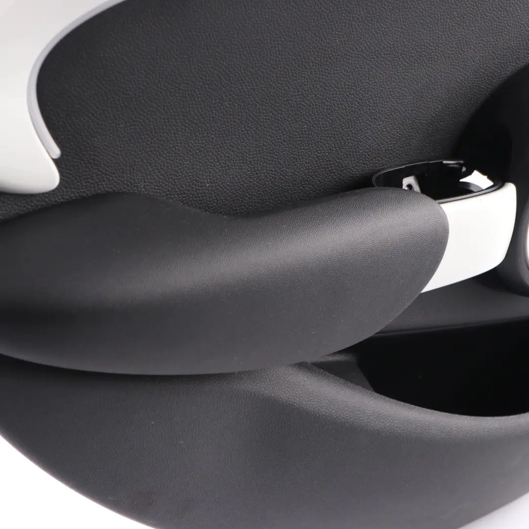 Mini Cooper F55 Rear Left N/S Door Card Trim Panel Carbon Black Off White - SKU 7429347 - Part number 7429347