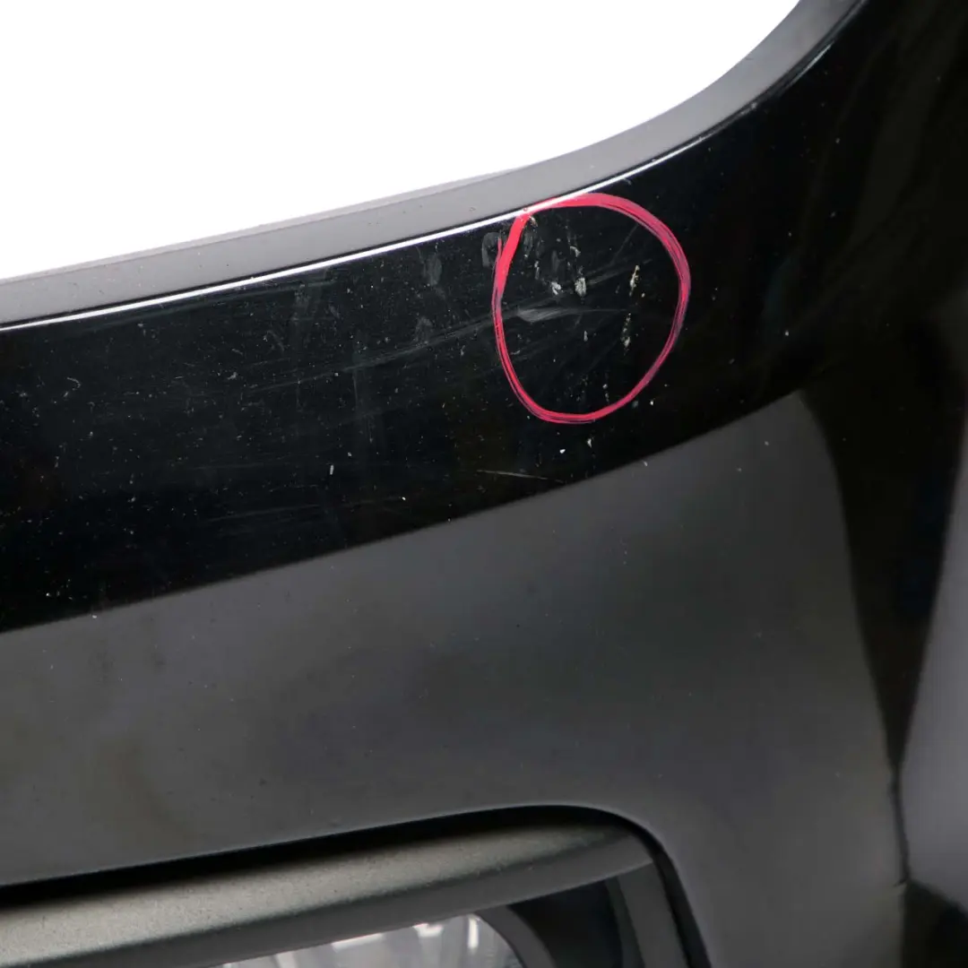 Complete Front Bumper Trim Panel Black Sapphire Metallic - 475 to BMW 1 F20 F21 LCI with Part number 7429711 BMW 1 F20 F21 LCI Complete Front Bumper Trim Panel Black Sapphire Metallic - 475 - SKU 7429711-BS - Part number 7429711