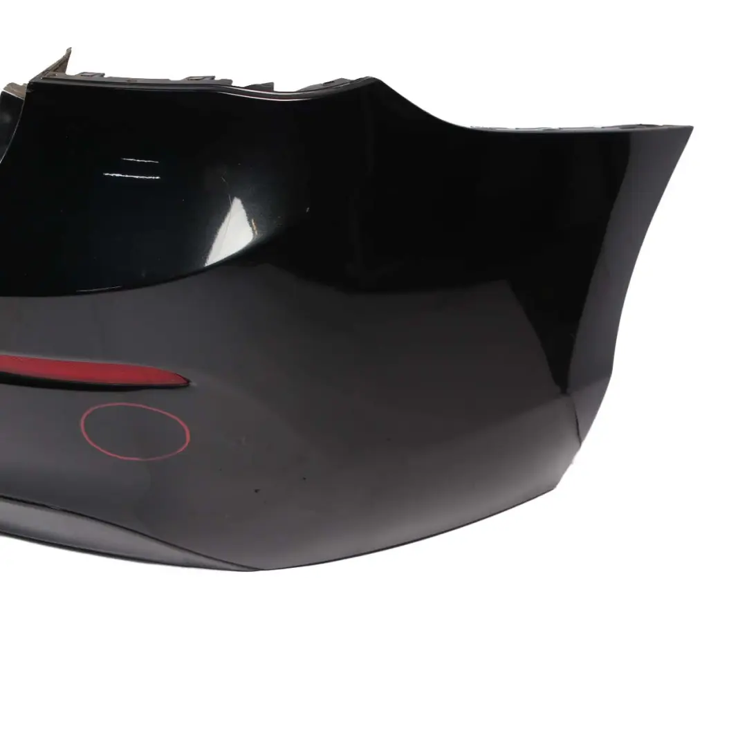 BMW 1 F20 F21 LCI Rear Bumper Trim Panel Black Sapphire Metallic - 475 - SKU 7429752-BS - Part number 7429752