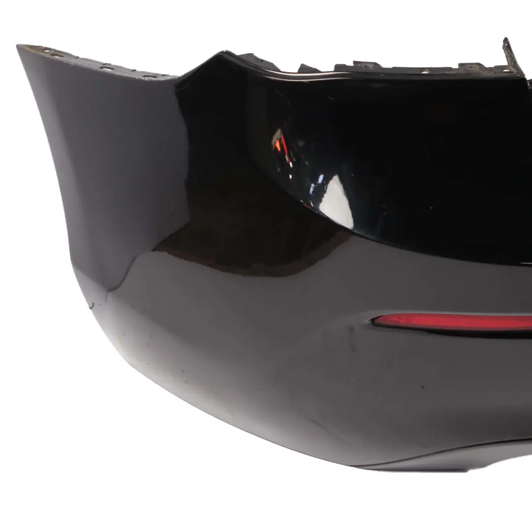 Bumper Trim Panel Black Sapphire Metallic - 475 to BMW 1 F20 F21 LCI Rear with Part number 7429752 BMW 1 F20 F21 LCI Rear Bumper Trim Panel Black Sapphire Metallic - 475 - SKU 7429752-BS - Part number 7429752
