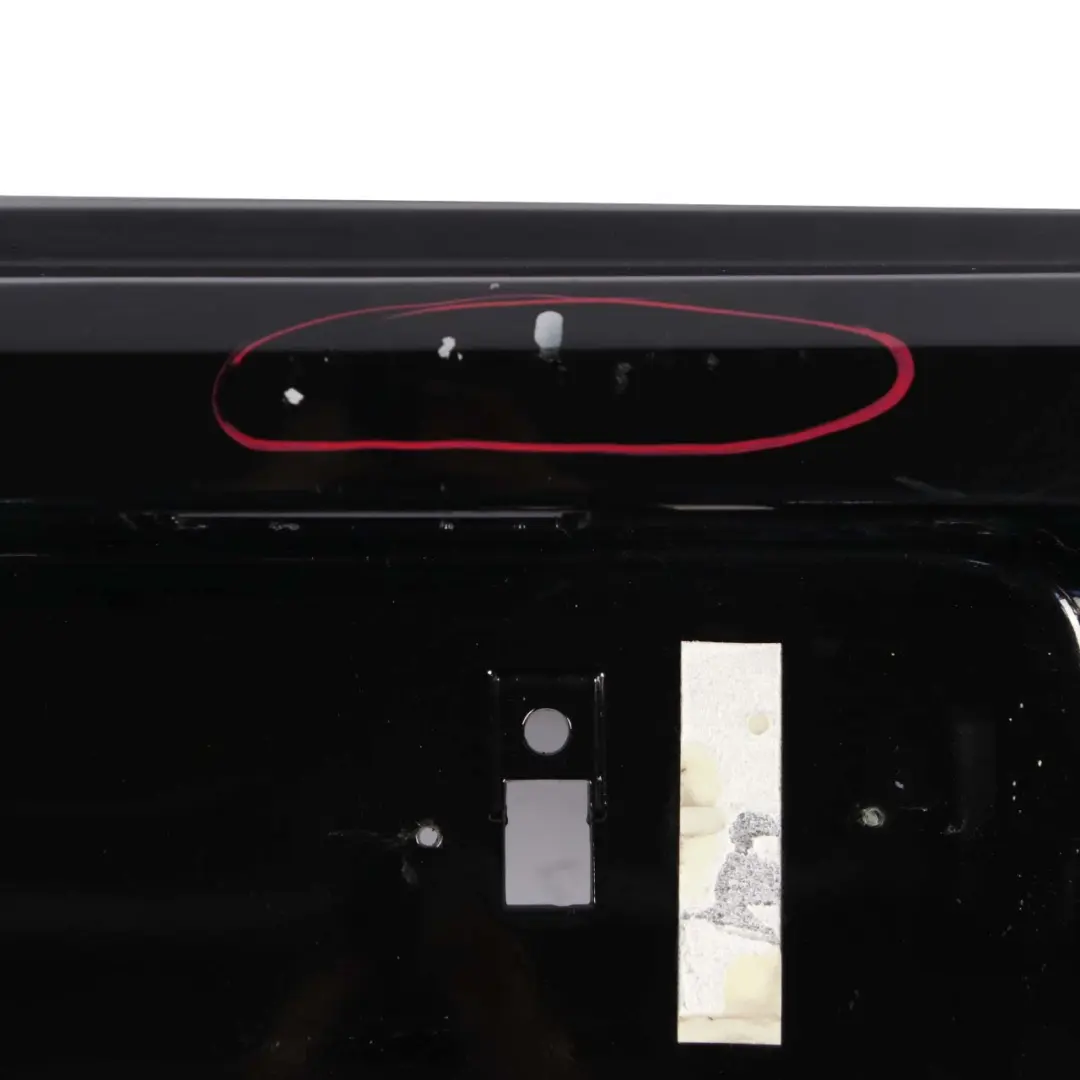 Bumper Trim Panel Black Sapphire Metallic - 475 to BMW 1 F20 F21 LCI Rear with Part number 7429752 BMW 1 F20 F21 LCI Rear Bumper Trim Panel Black Sapphire Metallic - 475 - SKU 7429752-BS - Part number 7429752