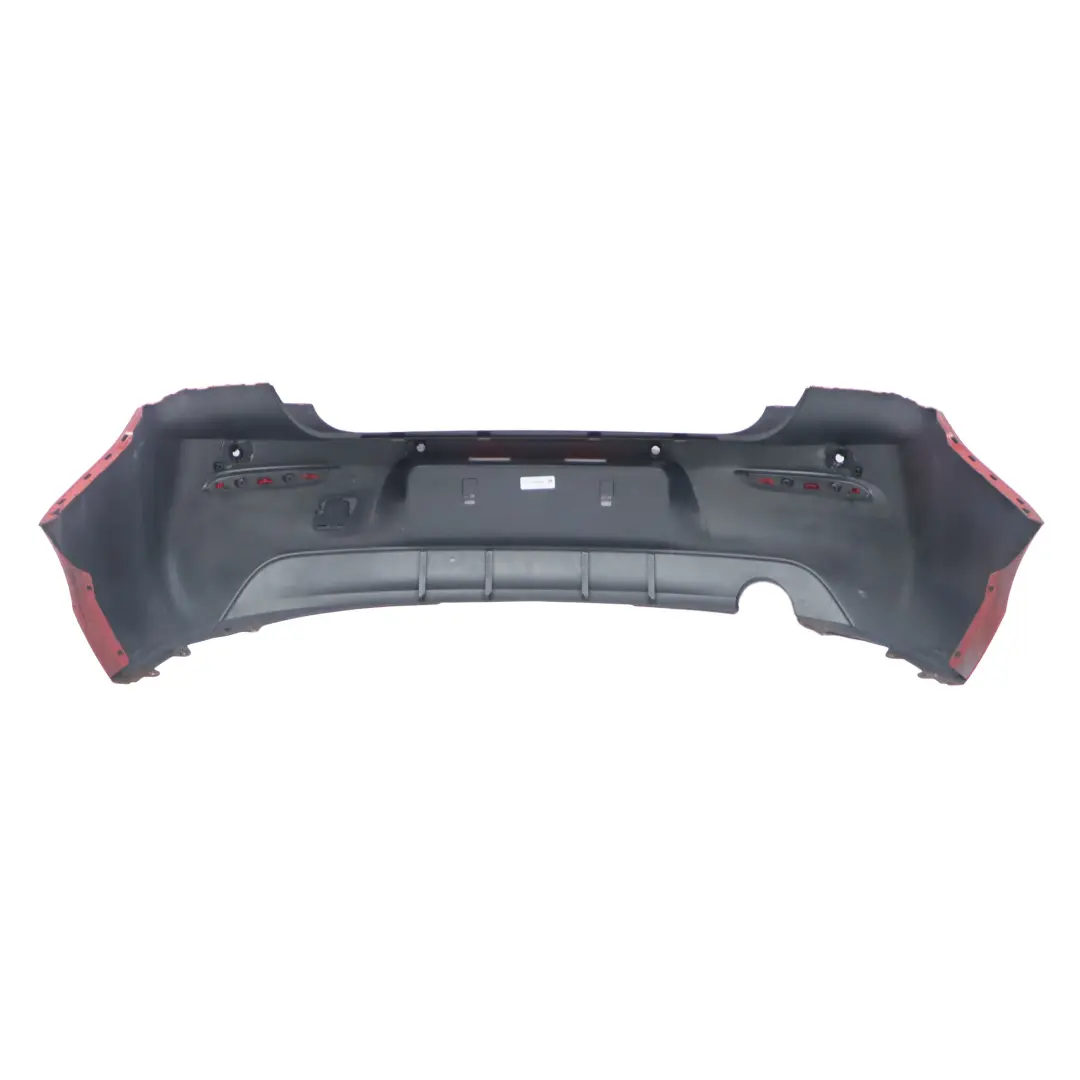 Bumper Rear Trim Panel Covering Karmesinrot Crimson Red - A61 to BMW F20 F21 LCI with Part number 7429752 BMW F20 F21 LCI Bumper Rear Trim Panel Covering Karmesinrot Crimson Red - A61 - SKU 7429752-KAR - Part number 7429752