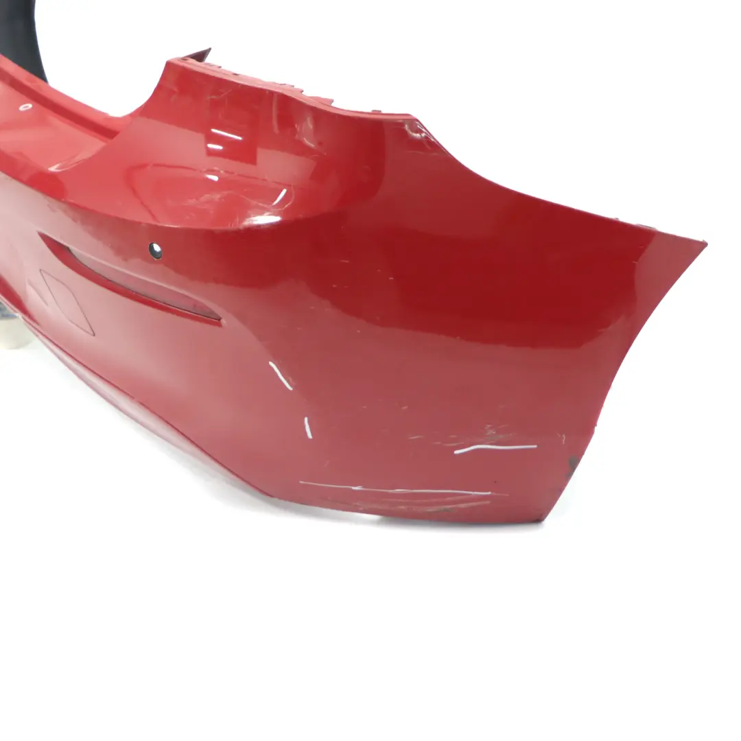 BMW F20 F21 LCI Bumper Rear Trim Panel Covering Karmesinrot Crimson Red - A61 - SKU 7429752-KAR - Part number 7429752