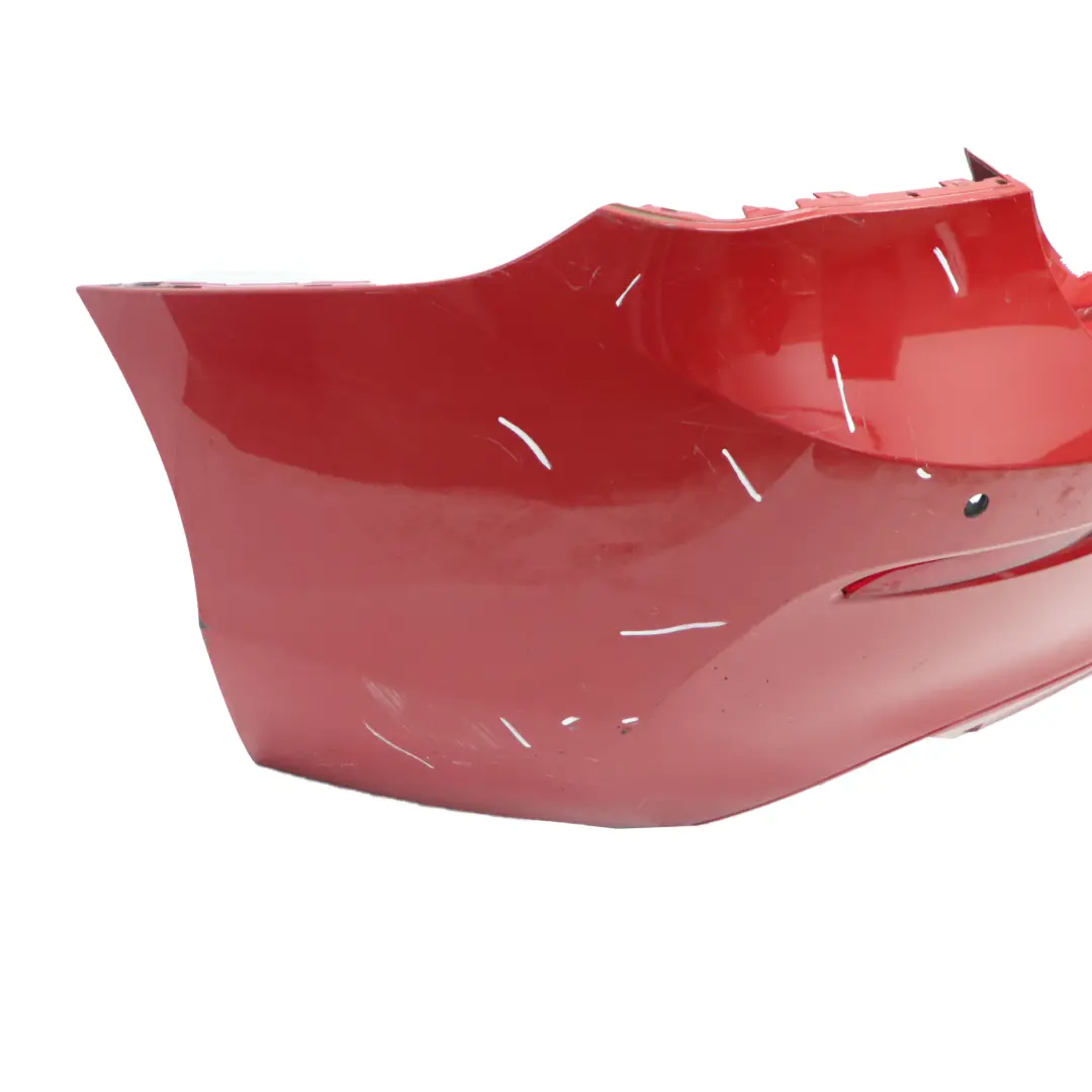 BMW F20 F21 LCI Bumper Rear Trim Panel Covering Karmesinrot Crimson Red - A61 - SKU 7429752-KAR - Part number 7429752