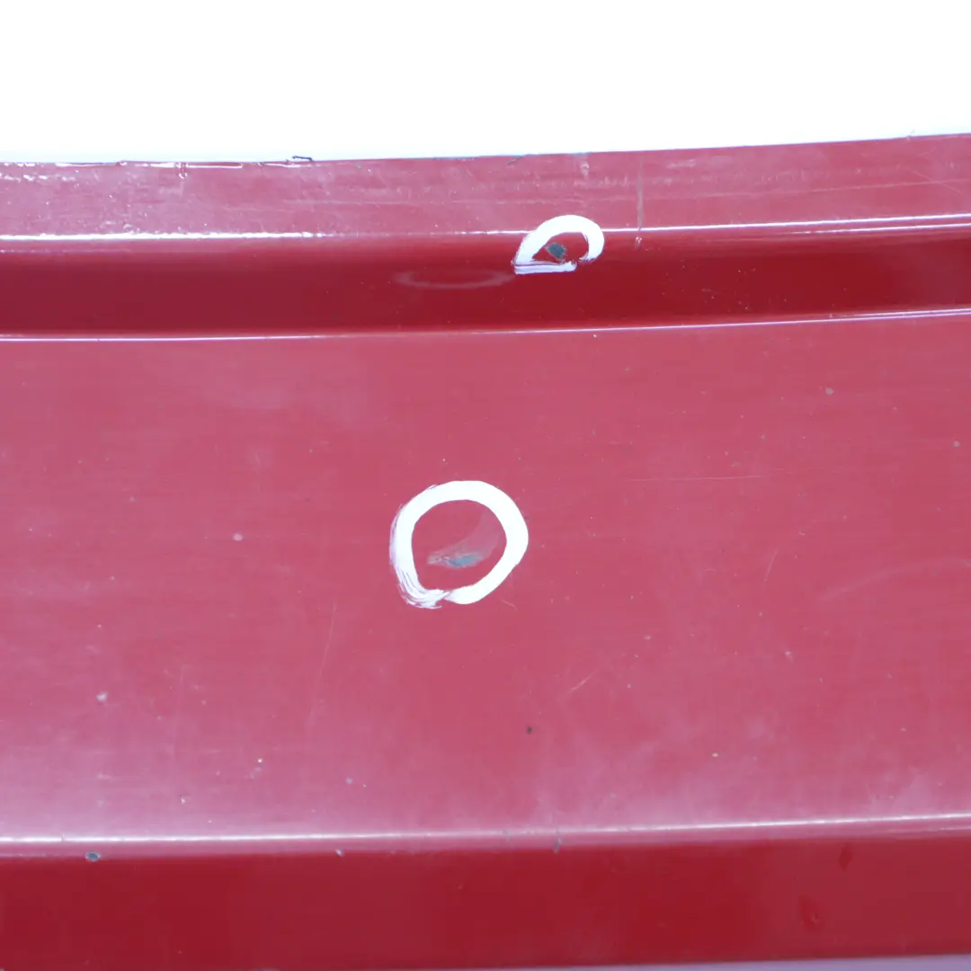 Bumper Rear Trim Panel Covering Karmesinrot Crimson Red - A61 to BMW F20 F21 LCI with Part number 7429752 BMW F20 F21 LCI Bumper Rear Trim Panel Covering Karmesinrot Crimson Red - A61 - SKU 7429752-KAR - Part number 7429752