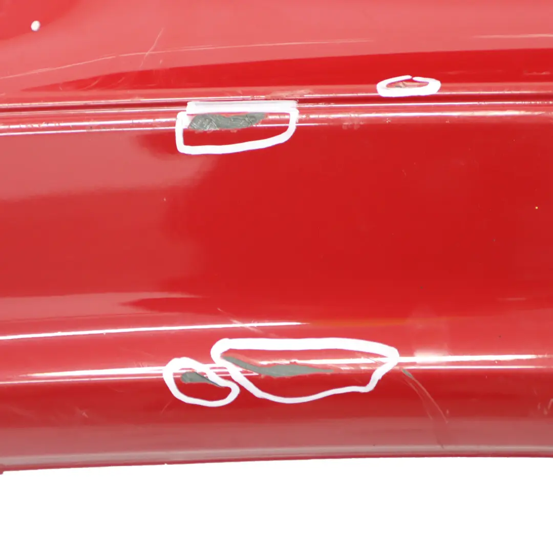 Bumper Rear Trim Panel Covering Karmesinrot Crimson Red - A61 to BMW F20 F21 LCI with Part number 7429752 BMW F20 F21 LCI Bumper Rear Trim Panel Covering Karmesinrot Crimson Red - A61 - SKU 7429752-KAR - Part number 7429752