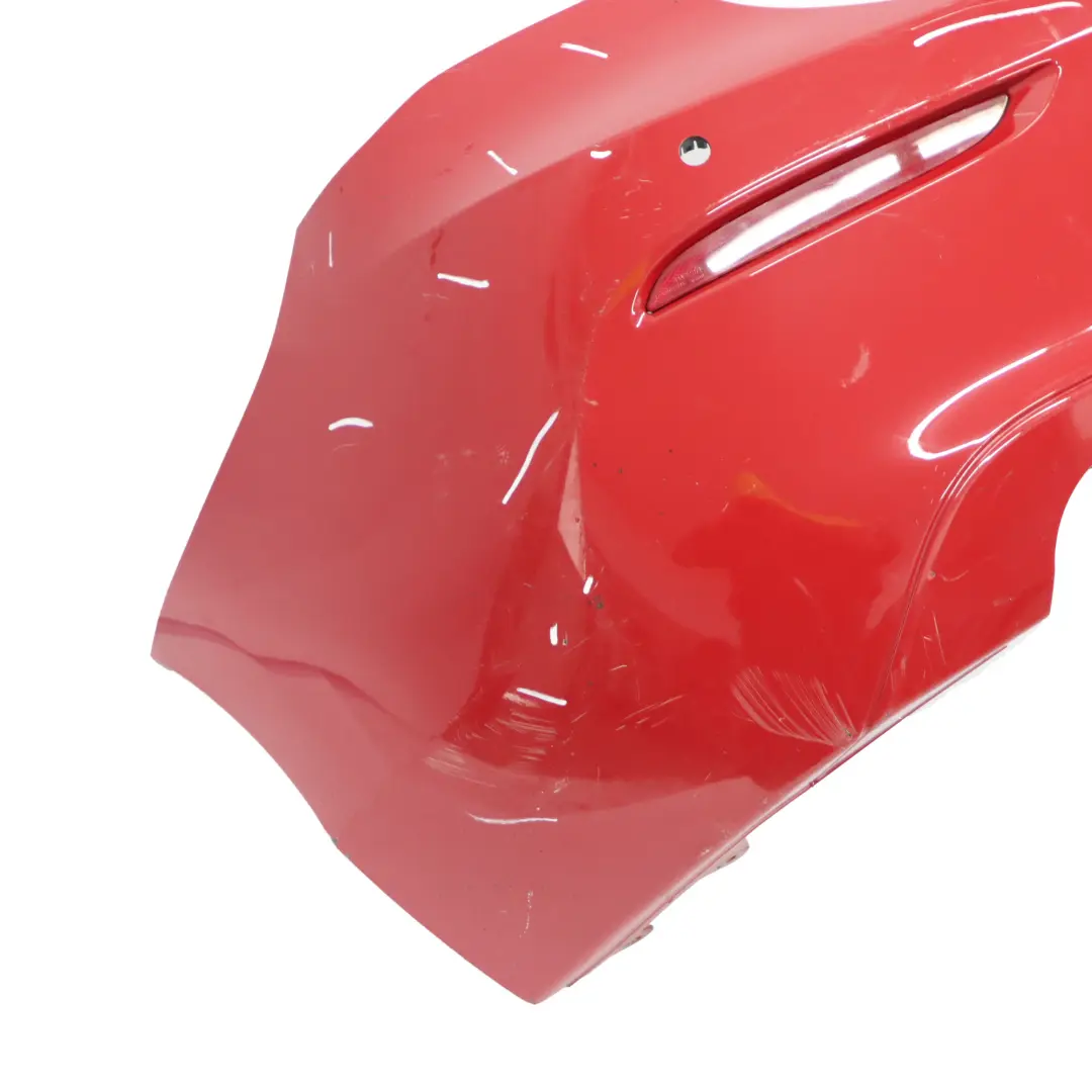 Bumper Rear Trim Panel Covering Karmesinrot Crimson Red - A61 to BMW F20 F21 LCI with Part number 7429752 BMW F20 F21 LCI Bumper Rear Trim Panel Covering Karmesinrot Crimson Red - A61 - SKU 7429752-KAR - Part number 7429752