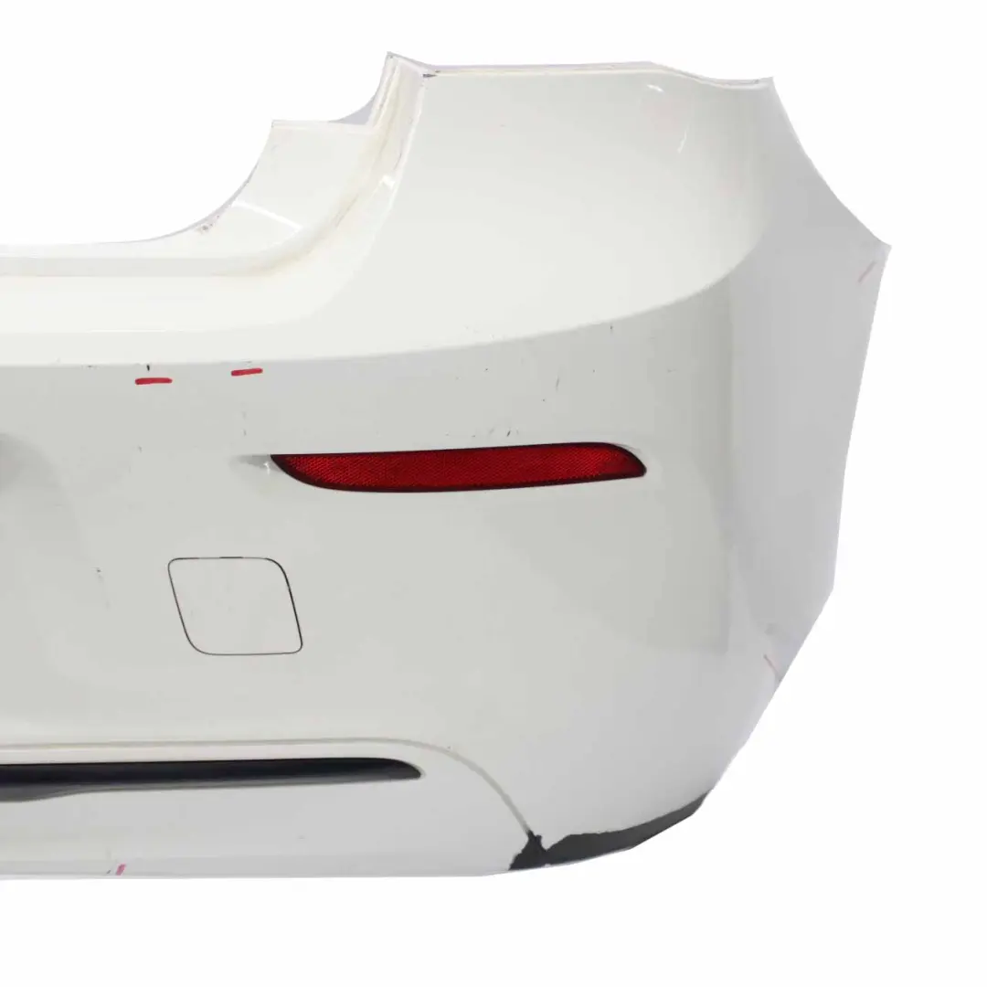 Bumper Trim Panel PDC Alpinweiss White - 300 to BMW F20 F21 LCI Rear with Part number 7429772 BMW F20 F21 LCI Rear Bumper Trim Panel PDC Alpinweiss White - 300 - SKU 7429772-AW - Part number 7429772