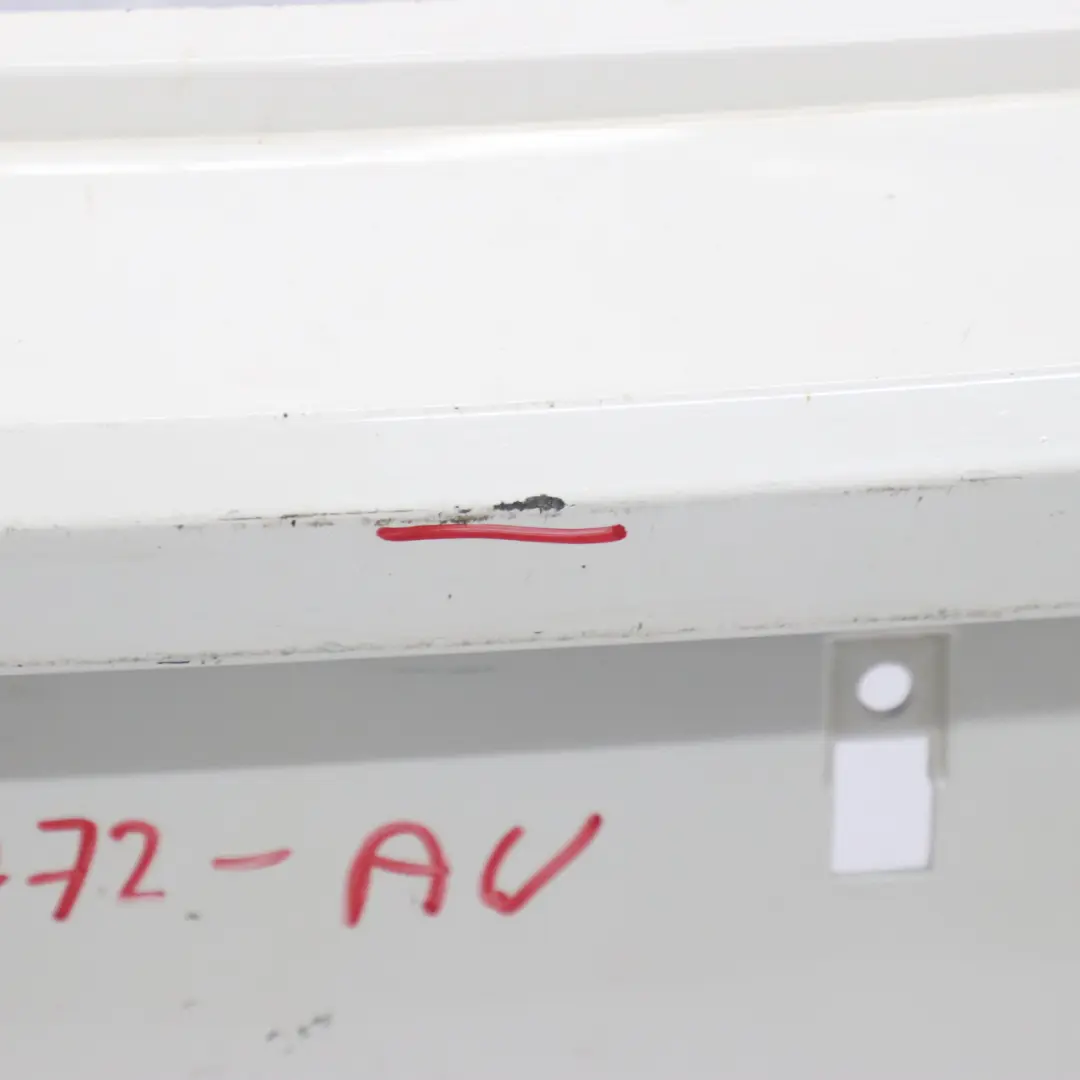 BMW F20 F21 LCI Rear Bumper Trim Panel PDC Alpinweiss White - 300 - SKU 7429772-AW - Part number 7429772
