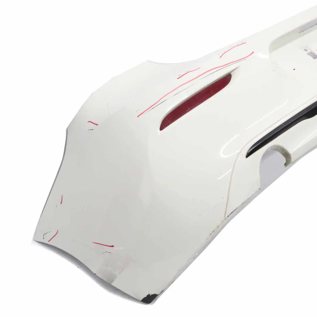 Bumper Trim Panel PDC Alpinweiss White - 300 to BMW F20 F21 LCI Rear with Part number 7429772 BMW F20 F21 LCI Rear Bumper Trim Panel PDC Alpinweiss White - 300 - SKU 7429772-AW - Part number 7429772