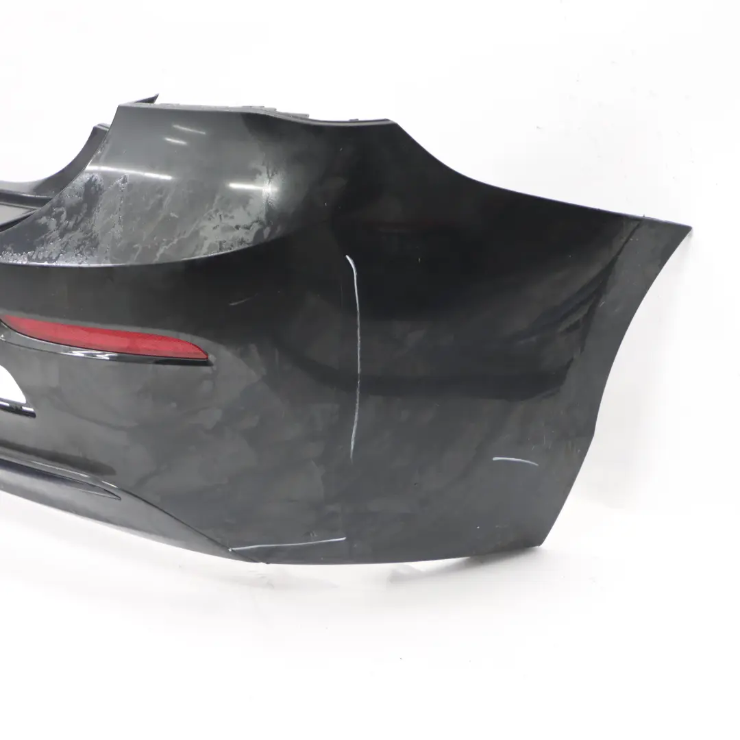 BMW F20 F21 LCI Rear Bumper Trim Panel Black Sapphire Metallic - 475 - SKU 7429772-BS1 - Part number 7429772