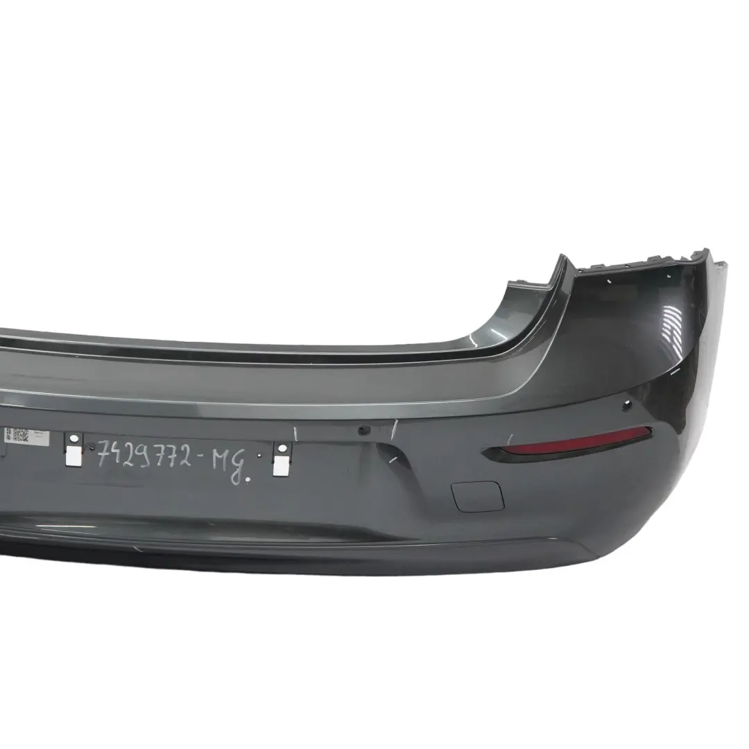 BMW F20 LCI Rear Bumper Trim Panel PDC F21 Mineralgrau Grey Metallic - B39 - SKU 7429772-MG - Part number 7429772