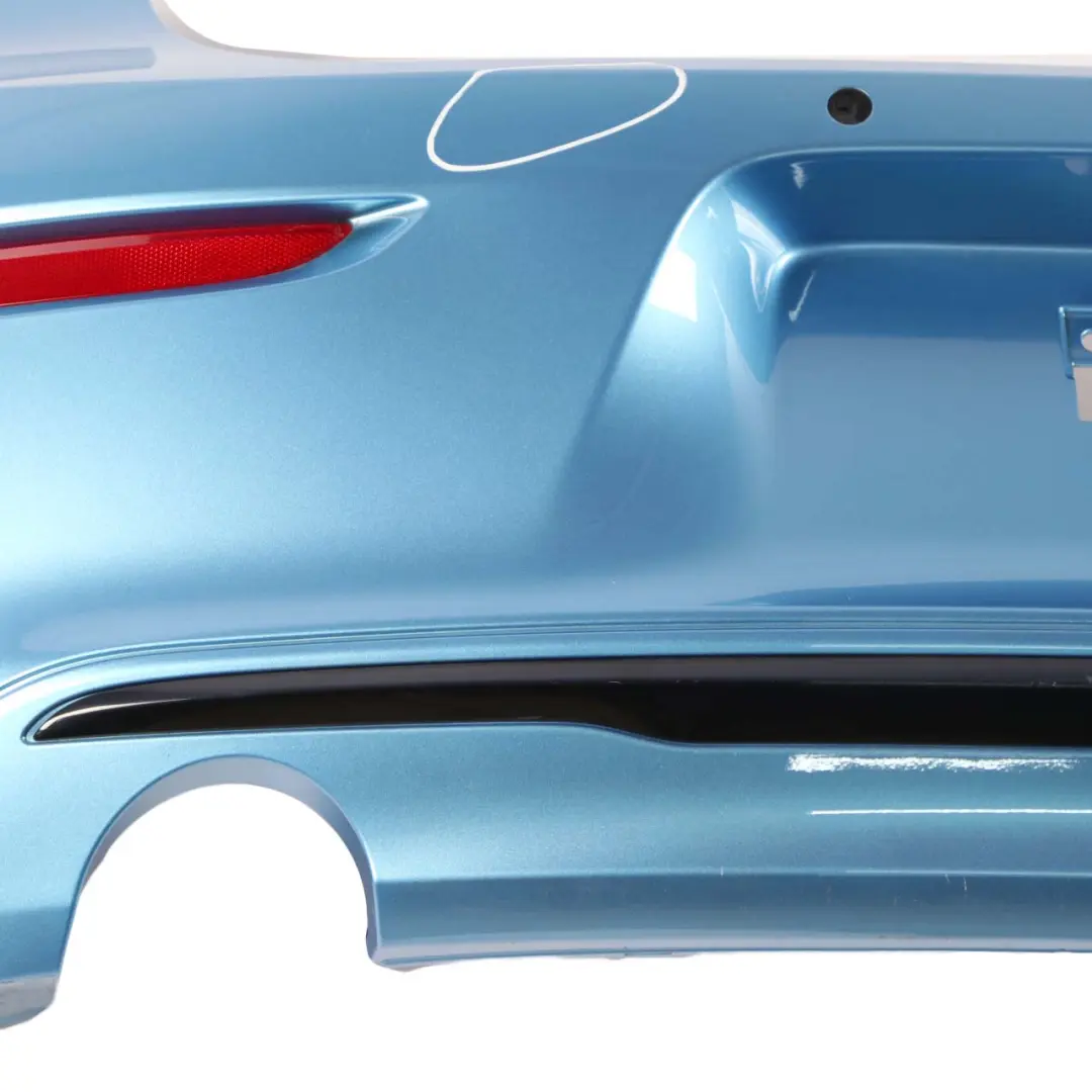 Bumper Trim Panel PDC Seaside Blue Metallic - C1M to BMW F20 F21 LCI Rear with Part number 7429772 BMW F20 F21 LCI Rear Bumper Trim Panel PDC Seaside Blue Metallic - C1M - SKU 7429772-SBM - Part number 7429772