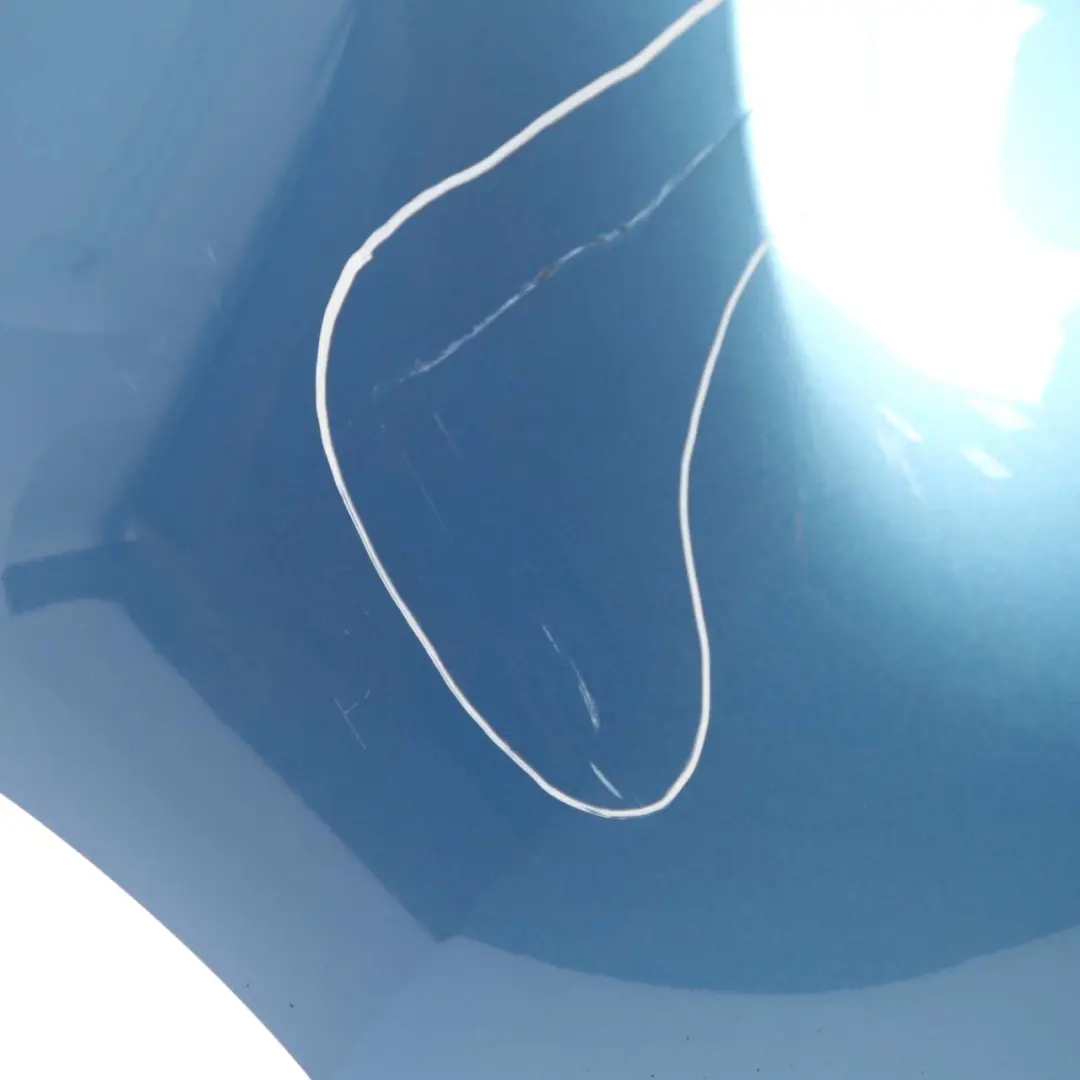 Bumper Trim Panel PDC Seaside Blue Metallic - C1M to BMW F20 F21 LCI Rear with Part number 7429772 BMW F20 F21 LCI Rear Bumper Trim Panel PDC Seaside Blue Metallic - C1M - SKU 7429772-SBM - Part number 7429772